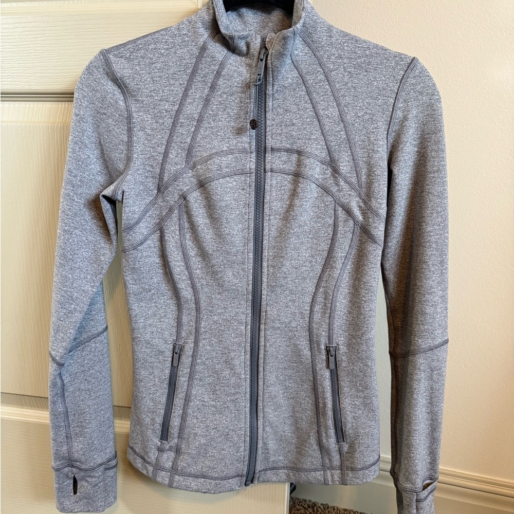 lululemon define jacket - heather gray